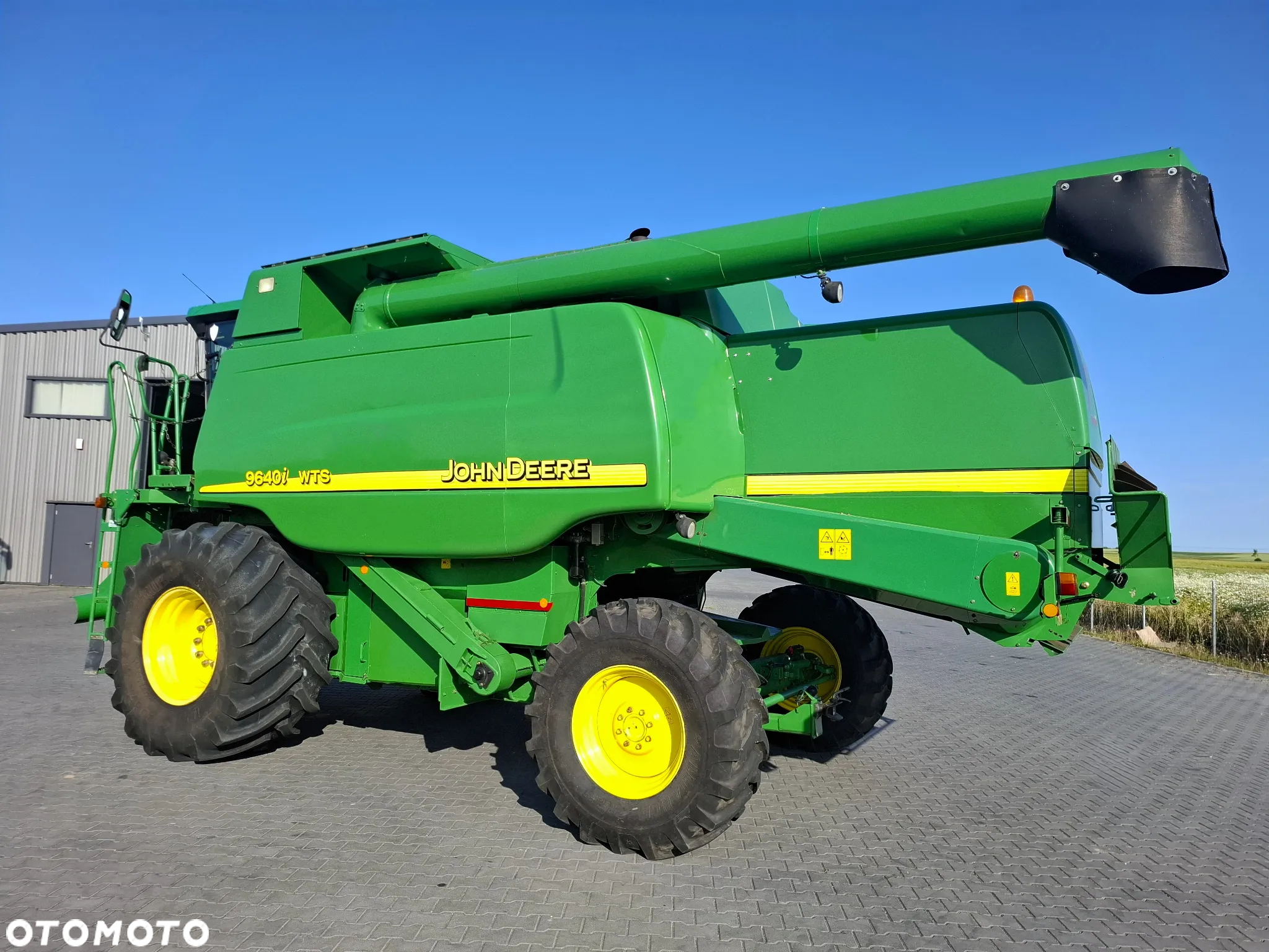 John Deere WTS 9640i 2005 Rok, heder 6,1m, Stol do rzepaku, Nie Malowany, Stan Bardzo Dobry - 5