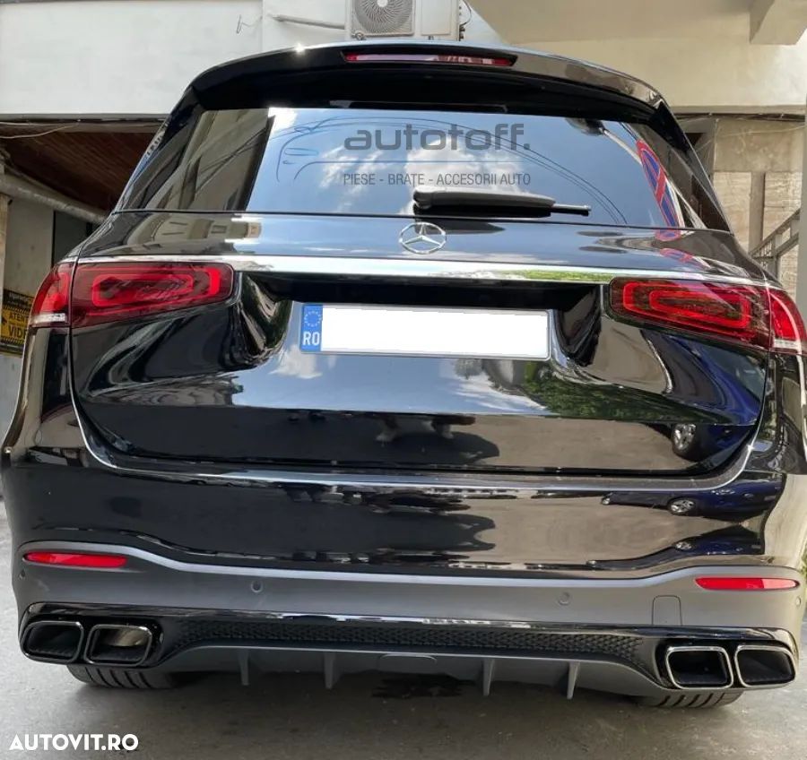 Difuzor Mercedes GLS X167 (2020+) 63 AMG Full Black - 4