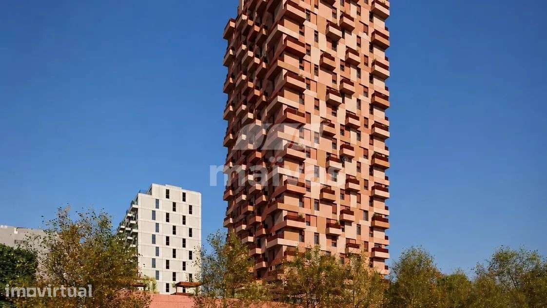 Apartamento T2 Smart Novo - Empreendimento Flower Tower Aurora - Grande imagem: 5/12