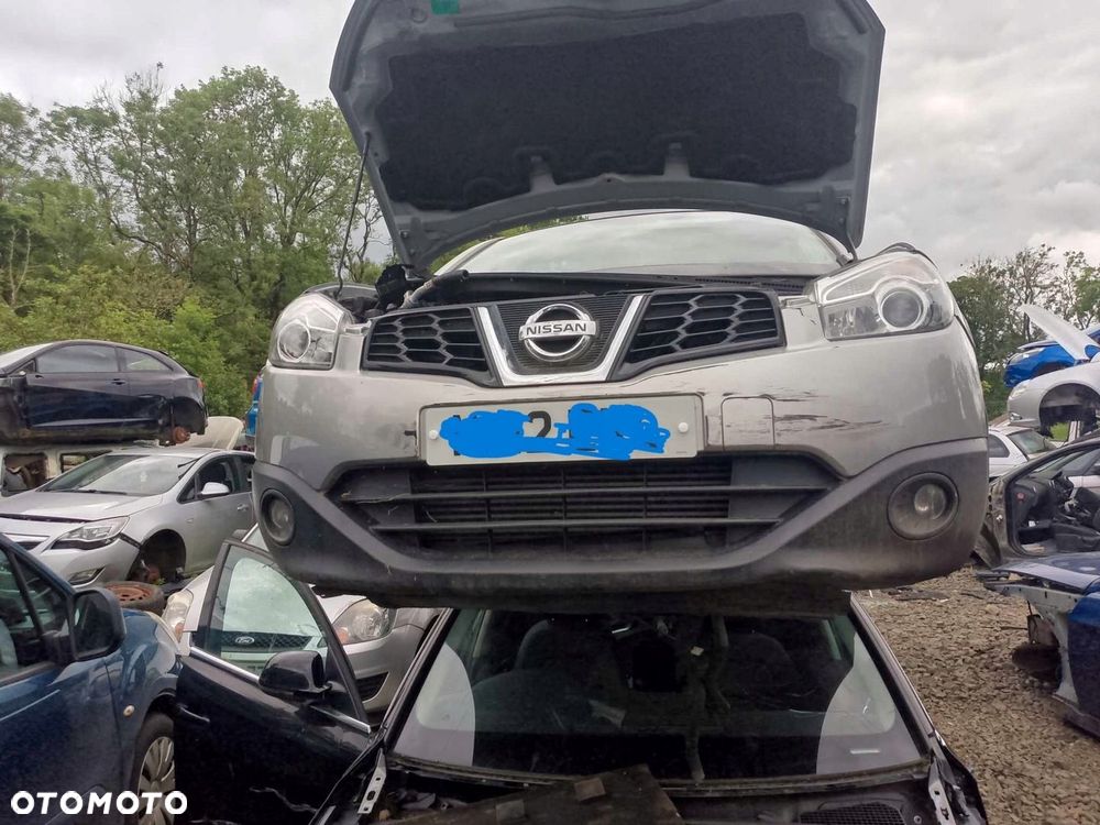 Zderzak maska błotnik lampa komplet przód nissan qashqai kyog 1.5 dci - 1
