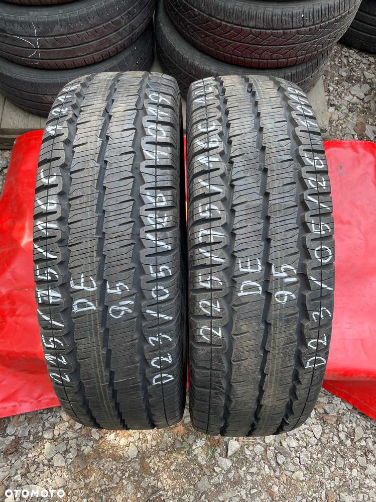 2szt. opony całoroczne 225/75R16C 121R Continental VanContact A/S