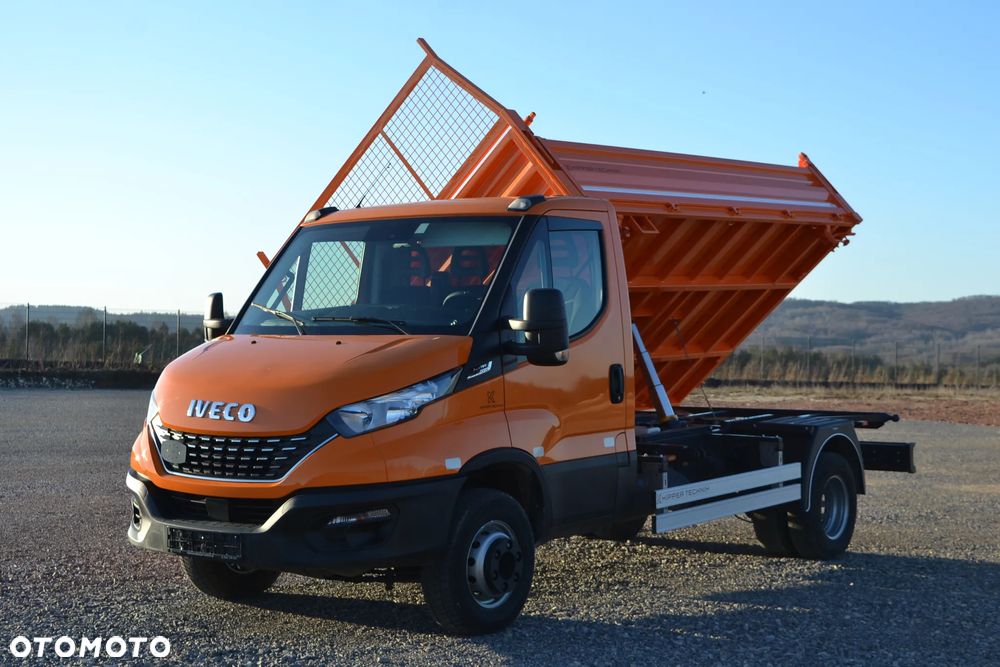 Iveco Daily 72C18 70C18 Hi-Matic Nowy 3-stronny WYWROT Kiper Wywrotka Niski Przebieg Super STAN Duża ładowność - 13