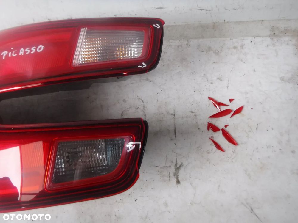 citroen c4 ii grand picasso 13r- lampa tył lewa nowa z uszk - 6