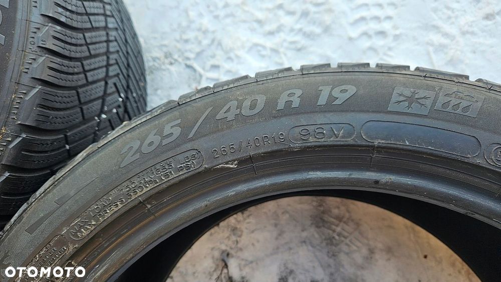 Opony zimowe Michelin Pilot Alpin PA4 235/40R19 - 9