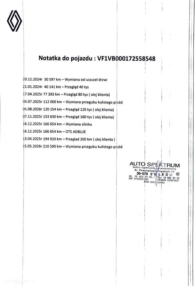 Renault Master III - nowy silnik, 10ep, cesja leasingu - 22