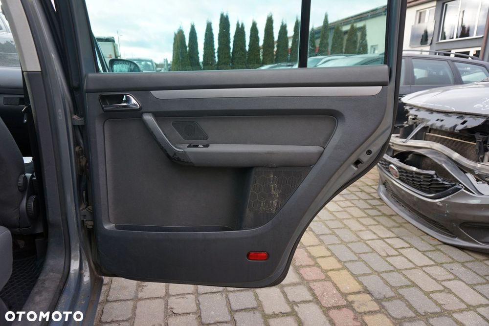 DRZWI TYLNE PRAWE TOURAN I 1T LA7X  SZARY VOLKSWAGEN 2003-2006 - 9
