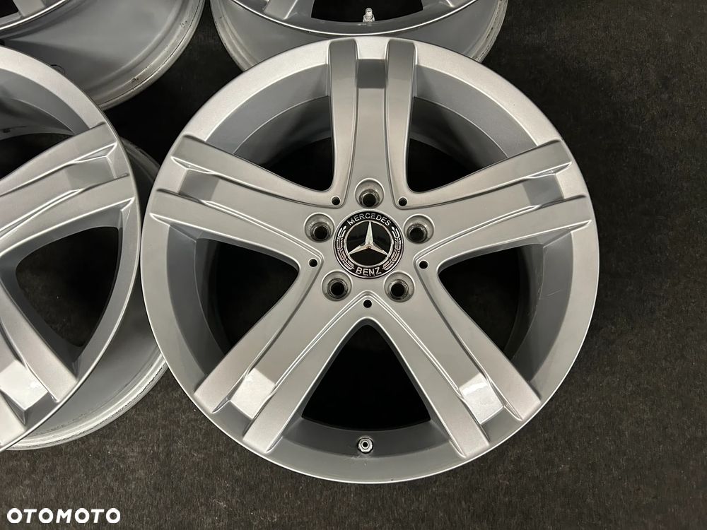 Alufelgi Mercedes GLK, C-Klasa W204, W205, E-Klasa W212 17 cali 5x112 4szt. Ładne z czujnikami! - 6