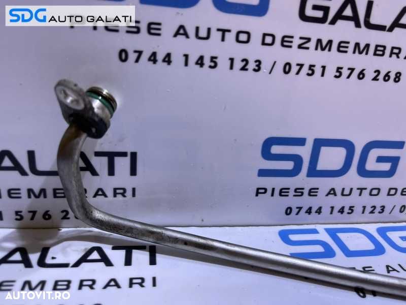 Teava Conducta Ulei Turbo Turbina Turbosuflanta VW Scirocco 1.4 TSI CAX CAXA CMSB 2009 - 2014 Cod 03C145140K - 2