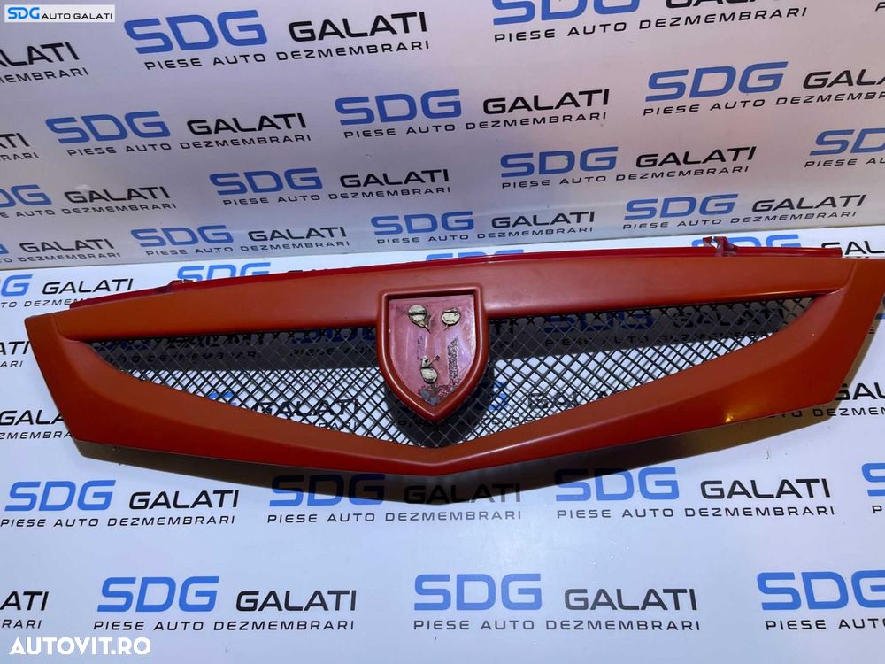 Grila Centrala Radiator Fara Emblema de pe Bara Spoiler Fata Dacia Solenza 2003 - 2005 Cod 8200201316 - 1