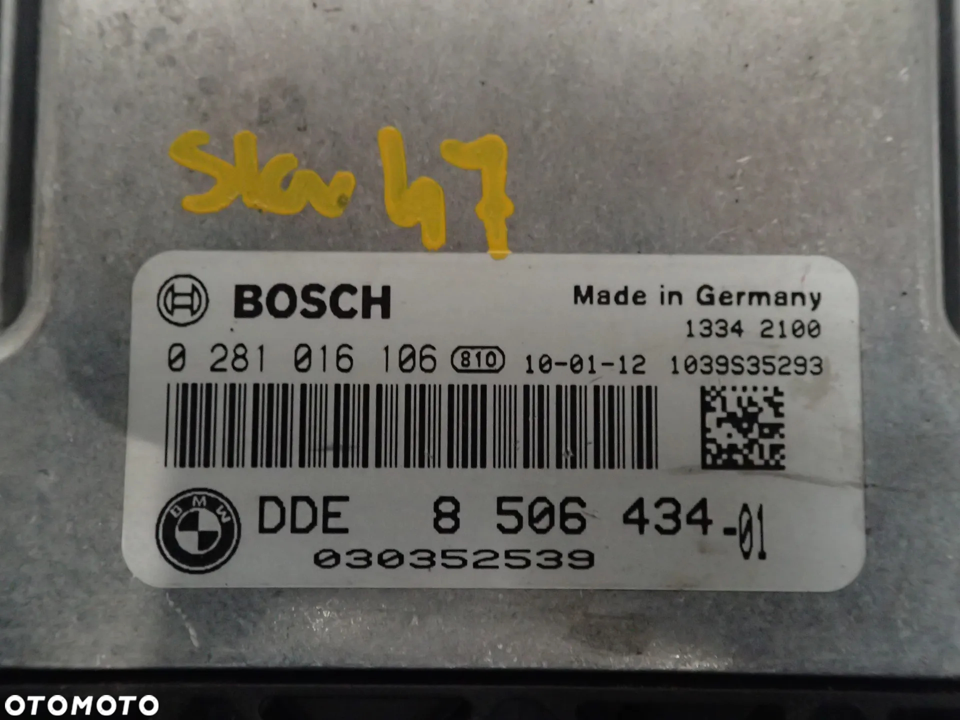 STEROWNIK SILNIKA BMW 8506434 - 3