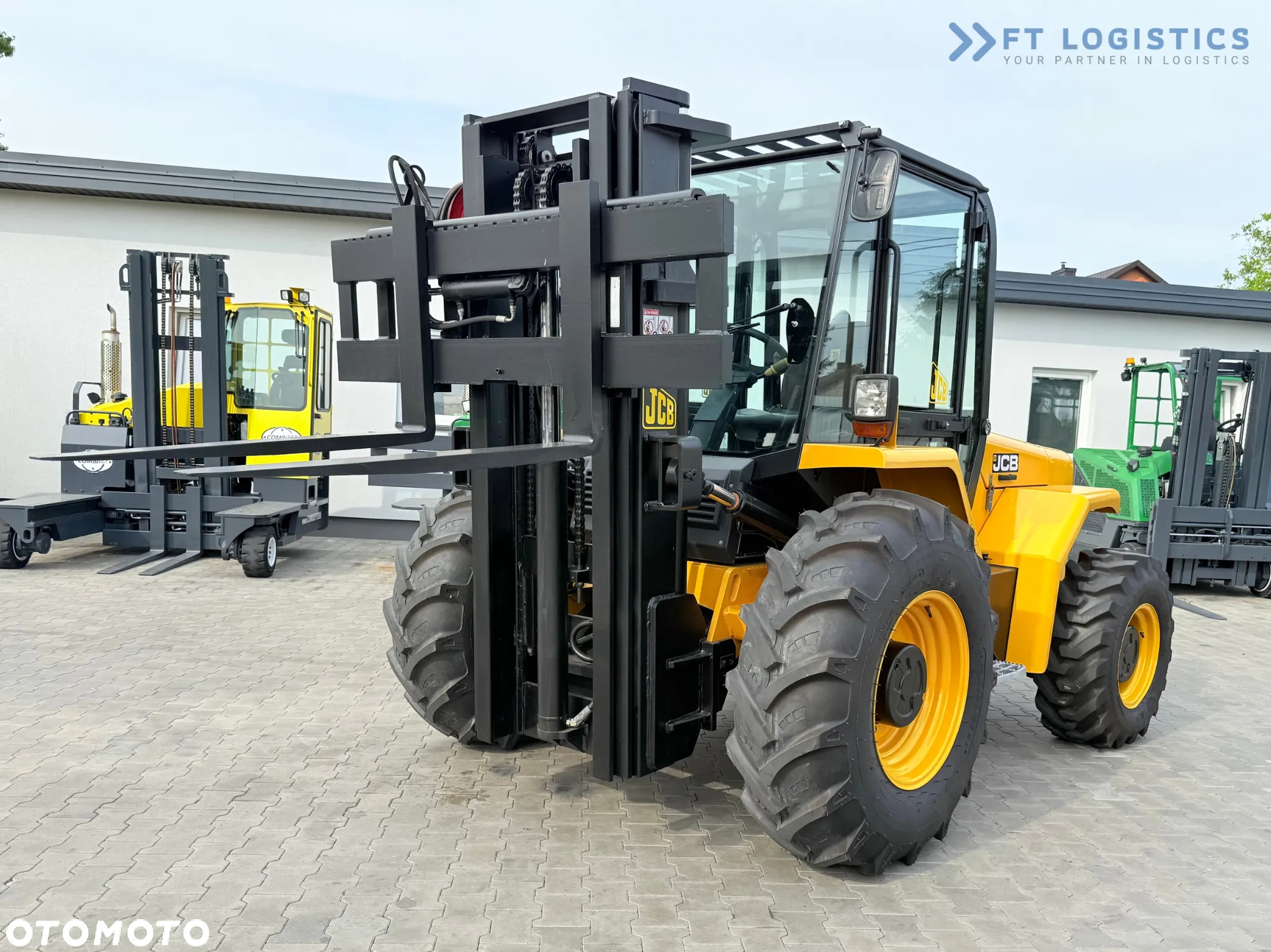JCB 940 / DIESEL / TRIPLEX 4500MM / POZYCJONER / PRZESÓW WIDEŁ / 4T / NOWE OPONY / JAK NOWY - 26