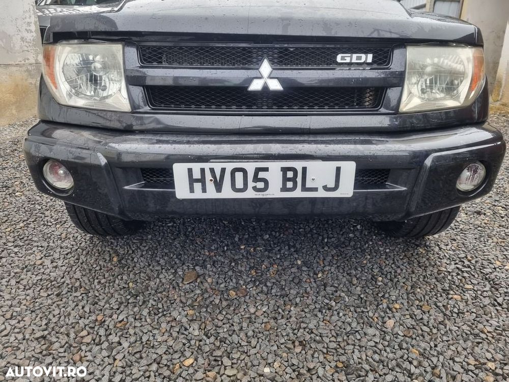 Bara fata Mitsubishi Shogun Pajero Pinin 1999 - 2006 Samtschwarz Metalizat A01 (1356) ... - 1