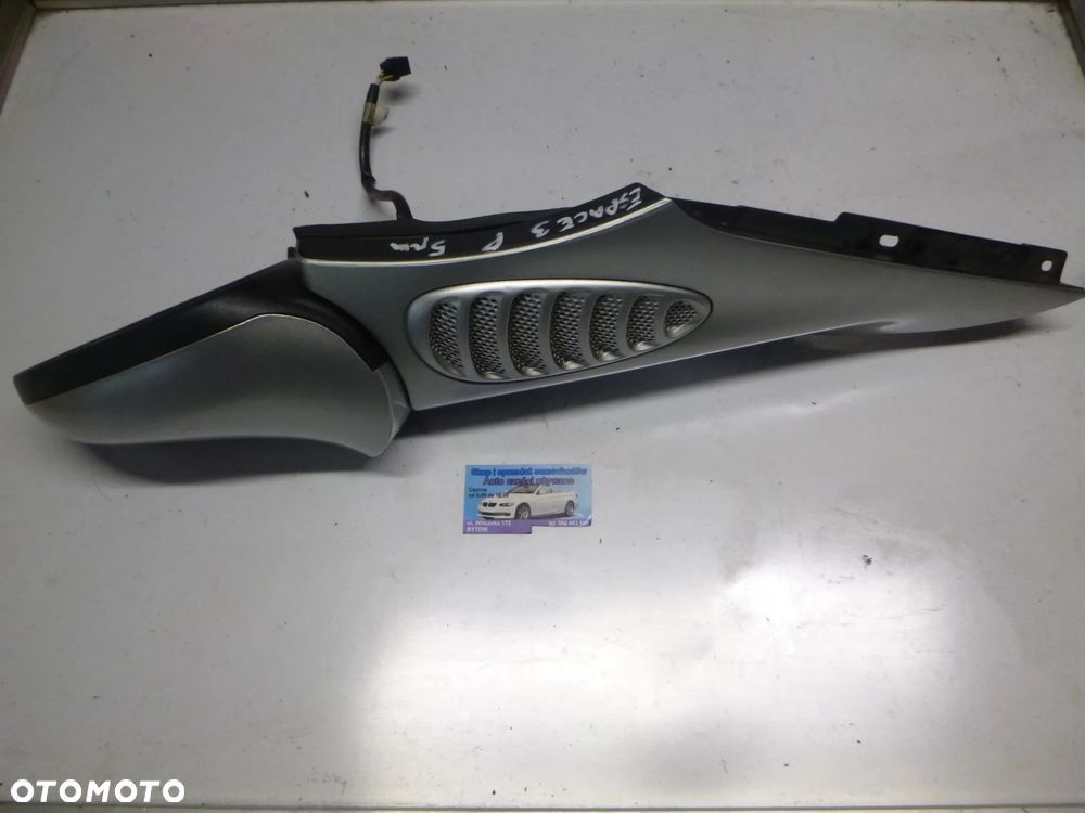 LUSTERKO PRAWE ELEKT. 5 PIN  RENAULT ESPACE III LIFT 2002 ROK - 2