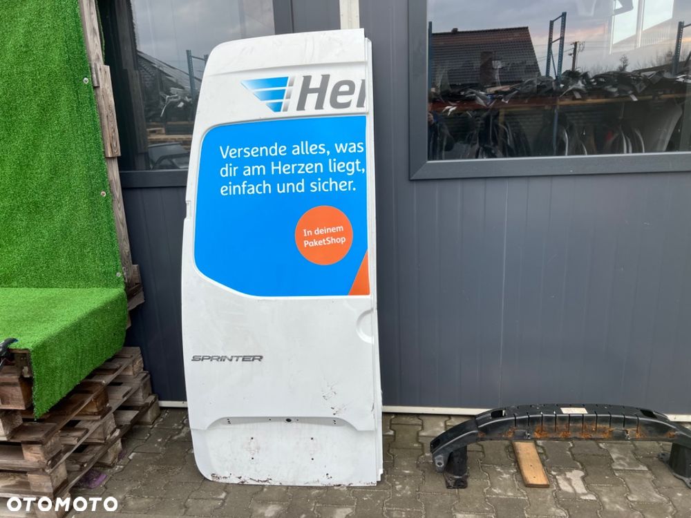 DRZWI MERCEDES SPRINTER W907 W910 18- LEWY TYŁ MAX - 1