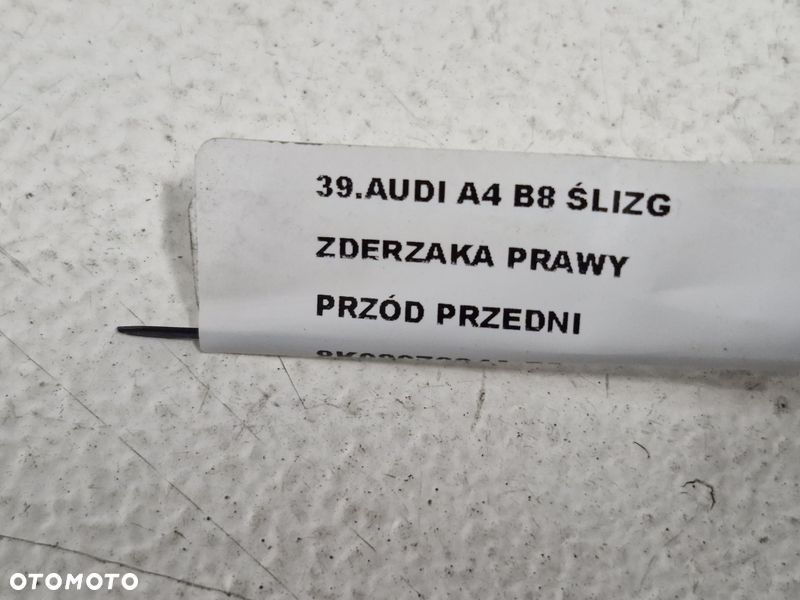 audi a4 b8 ślizg zderzaka prawy przód przedni 8k0807284a - 8