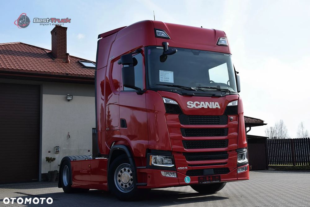 Scania S450  / FULL LED  / KLIMA POSTOJOWA  / RETARDER   / ZBIORNIKI  1400 L / STANDARD - 9