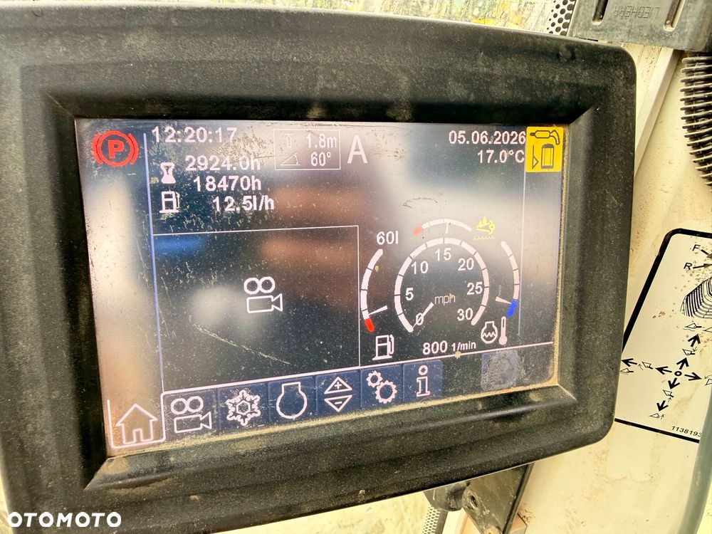 Liebherr L566 Xp Xpower ładowarka kołowa WAGA centralne smarowanie, szufla 4,2m3 - 13
