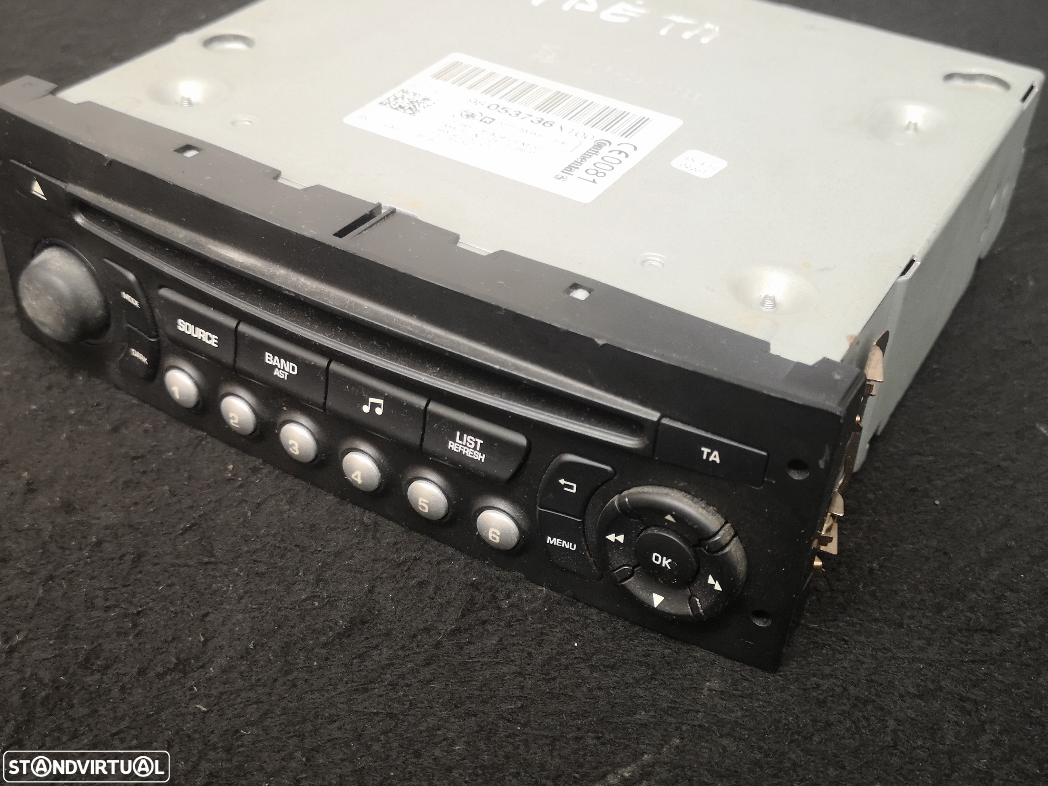 Radio originais citroen ds3 2012-2017 Continental - 3