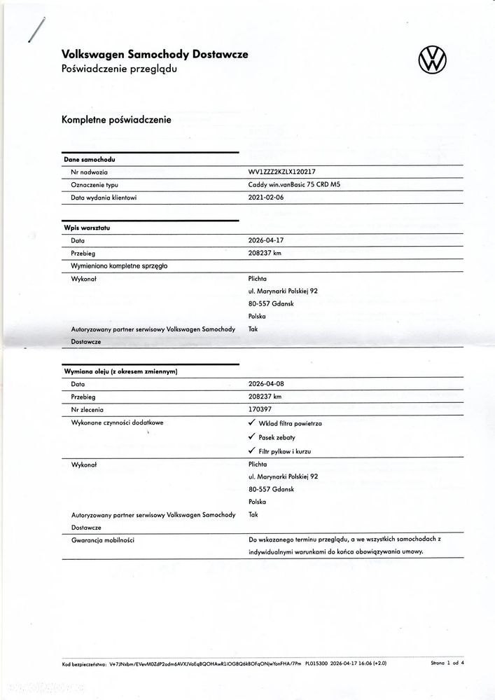Volkswagen Caddy 2.0 TDI Trendline - 14