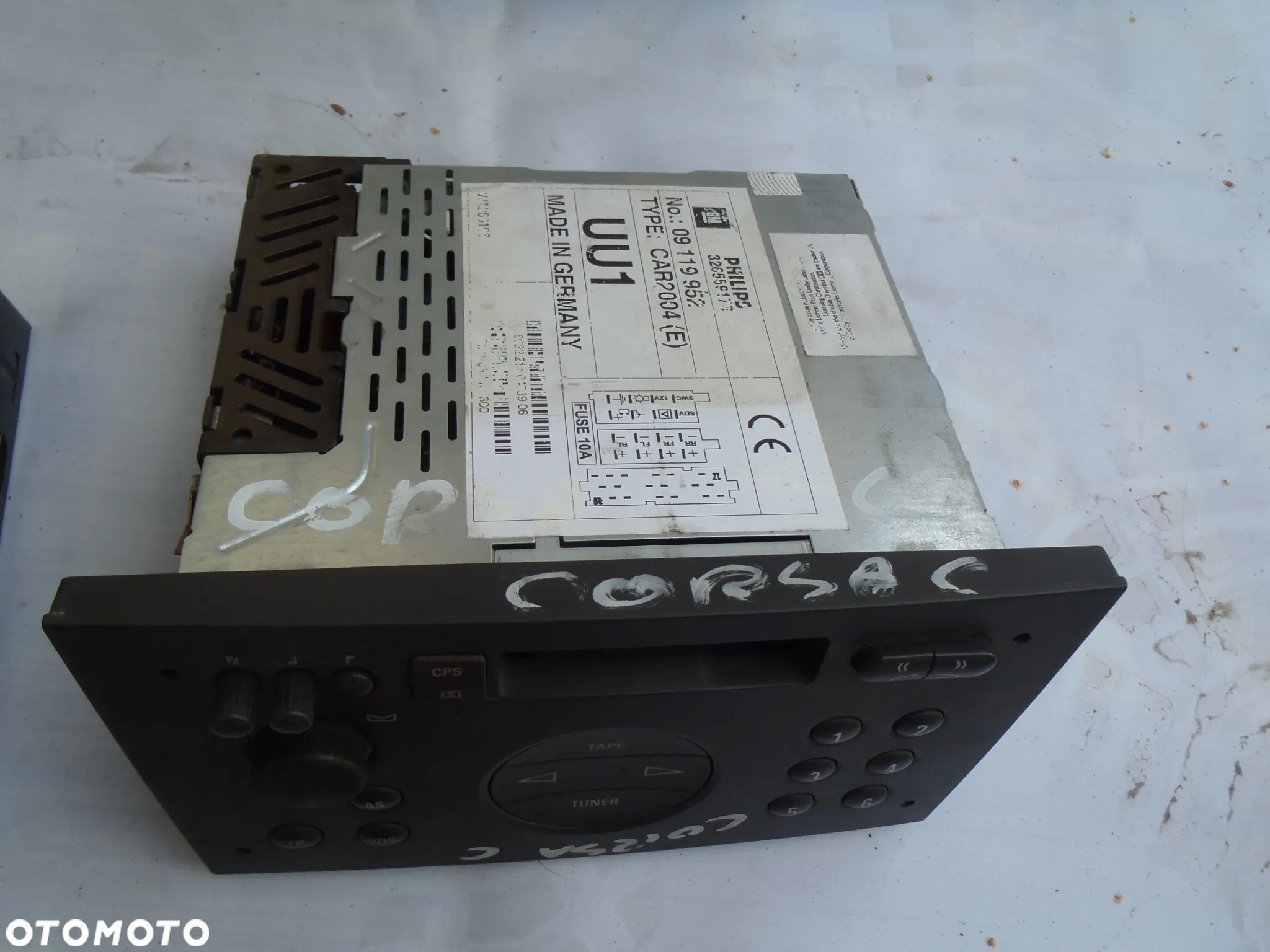 radio opel corsa b c combo meriva vectra vivaro - 3