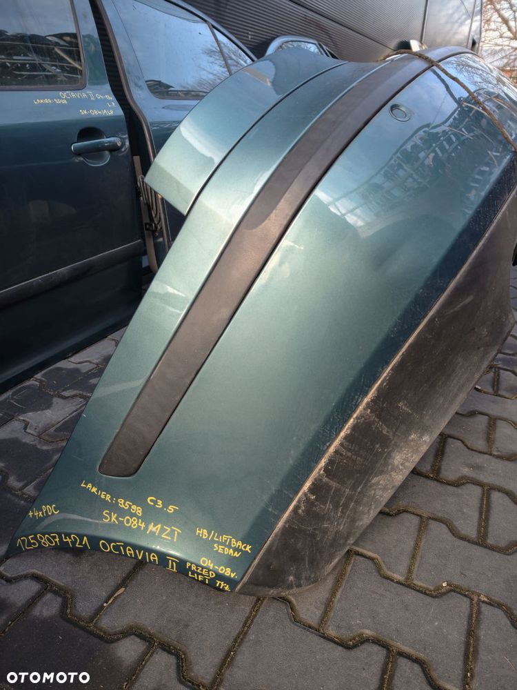 W-wa SKODA OCTAVIA II DRZWI, KLAPA, ZDERZAK, BŁOTNIK - 20
