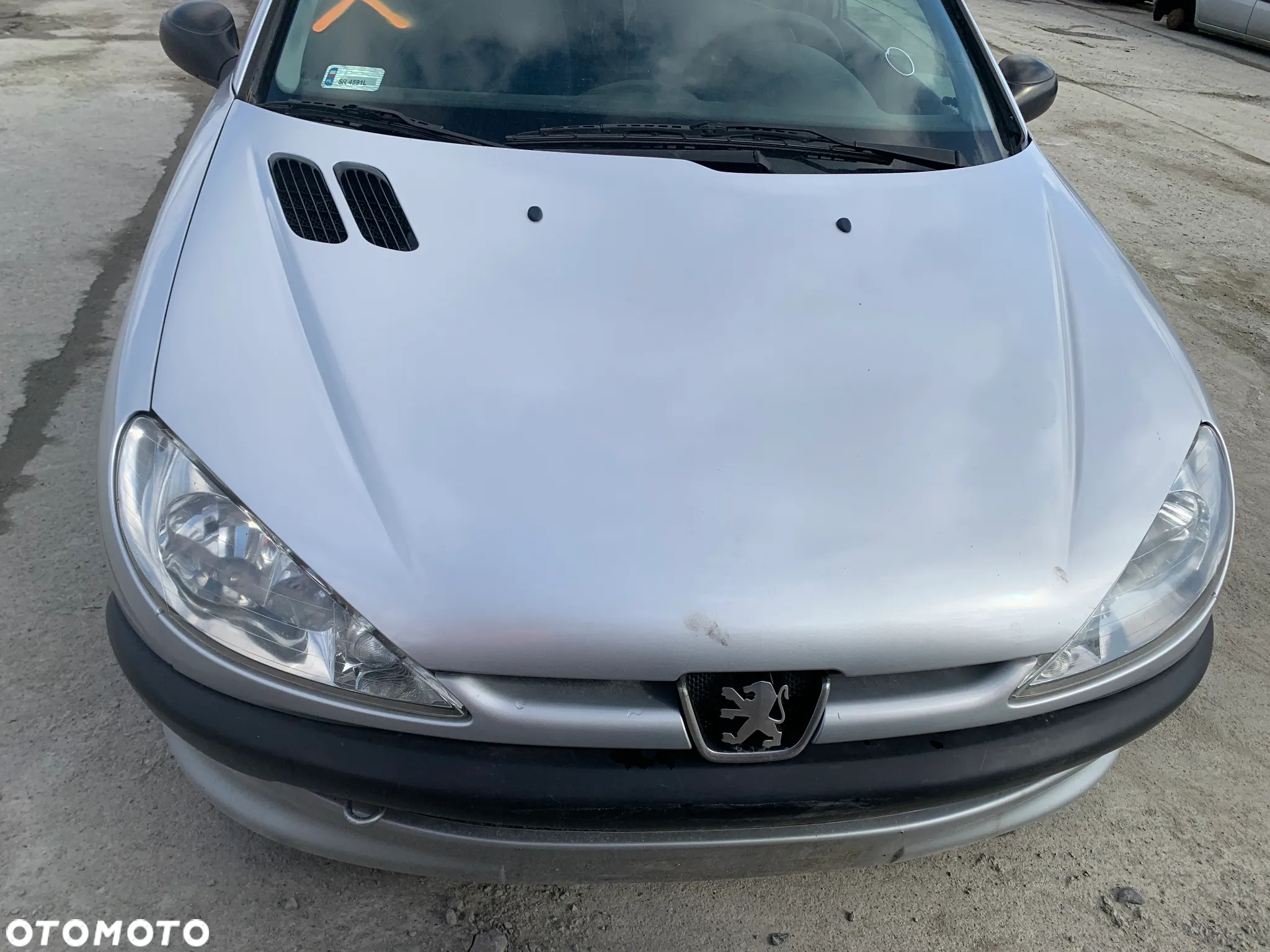 PEUGEOT 206 *SAMOCHÓD NA CZĘŚCI* 83 LAMPA LUSTERKO DRZWI MASKA KLAPA BELKA ZDERZAK BŁOTNIK PRAWA LEWA PRZÓD TYŁ - 4