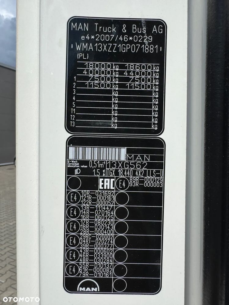 MAN TGX 18.440 XXL, Low Deck, Euro 6 - 27