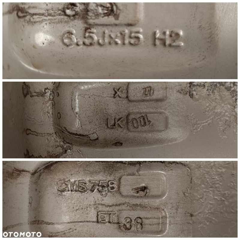 Alufelgi 5x100 15 Vw Polo Skoda Fabia Roomster Seat Ibiza (F9474) - 7