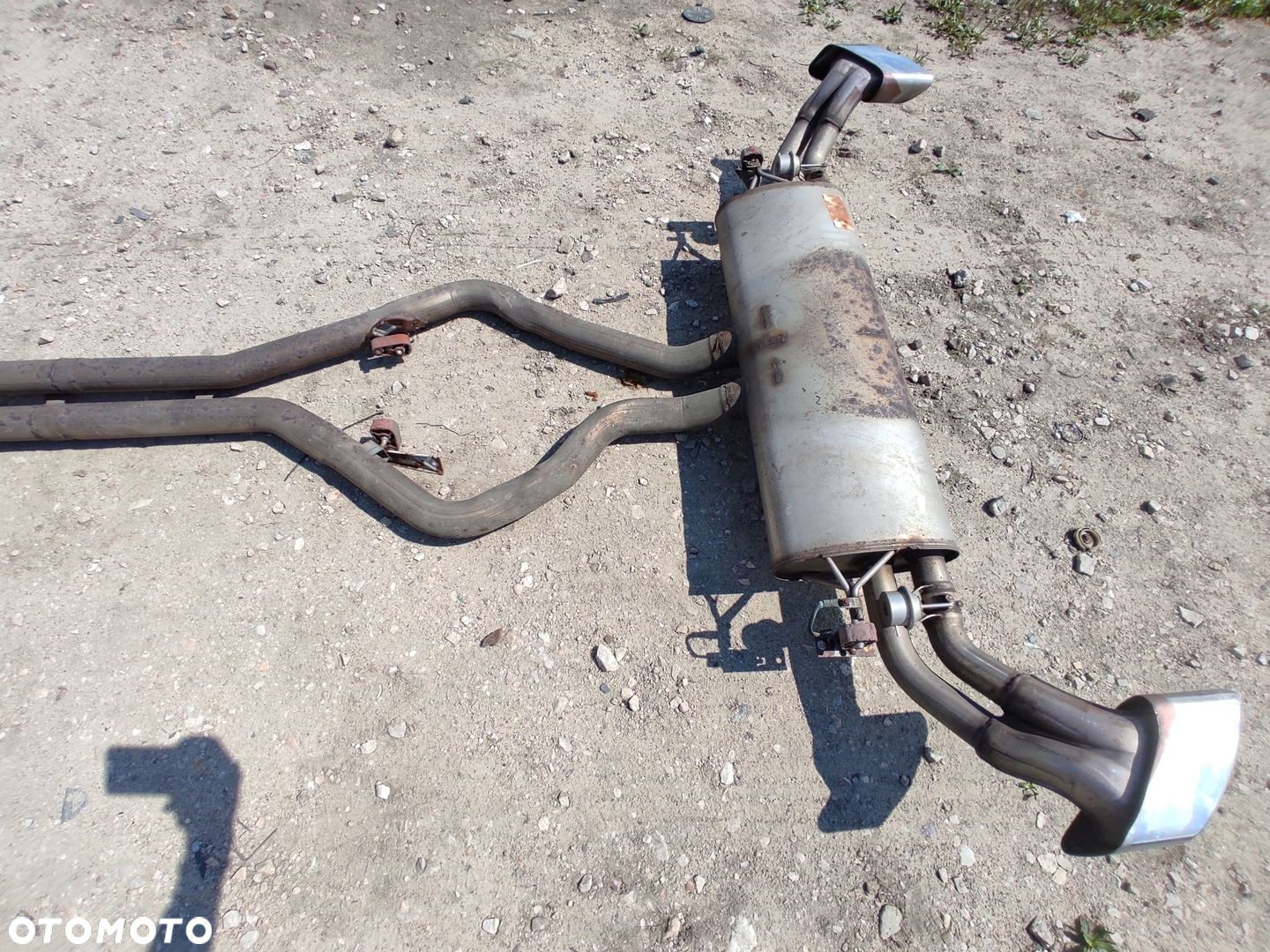 BMW X6 E71 4.4 V8 N63 RURA WYDECHOWA TŁUMIK KOŃCOWY ŚRODKOWY WYDECH 7577840 - 4