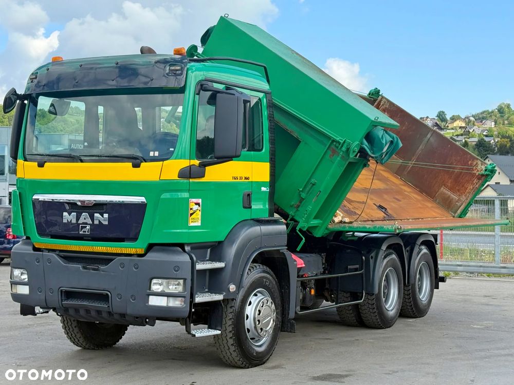 MAN TGS 33.360 * Wywrotka 5,10 m + BORDMATIC * 6x4 - 3