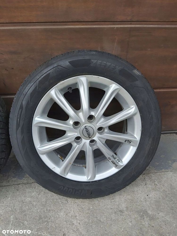 Alufelgi 15 5x100 opony zimowe 196/60R15 zimowe zima Toyota Seat Golf Audi - 5