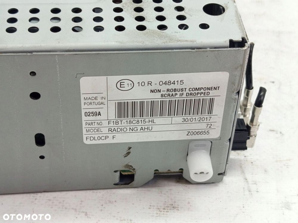 RADIO CD FORD B-MAX TRANSIT CONECT F1BT-18C815-HL - 6
