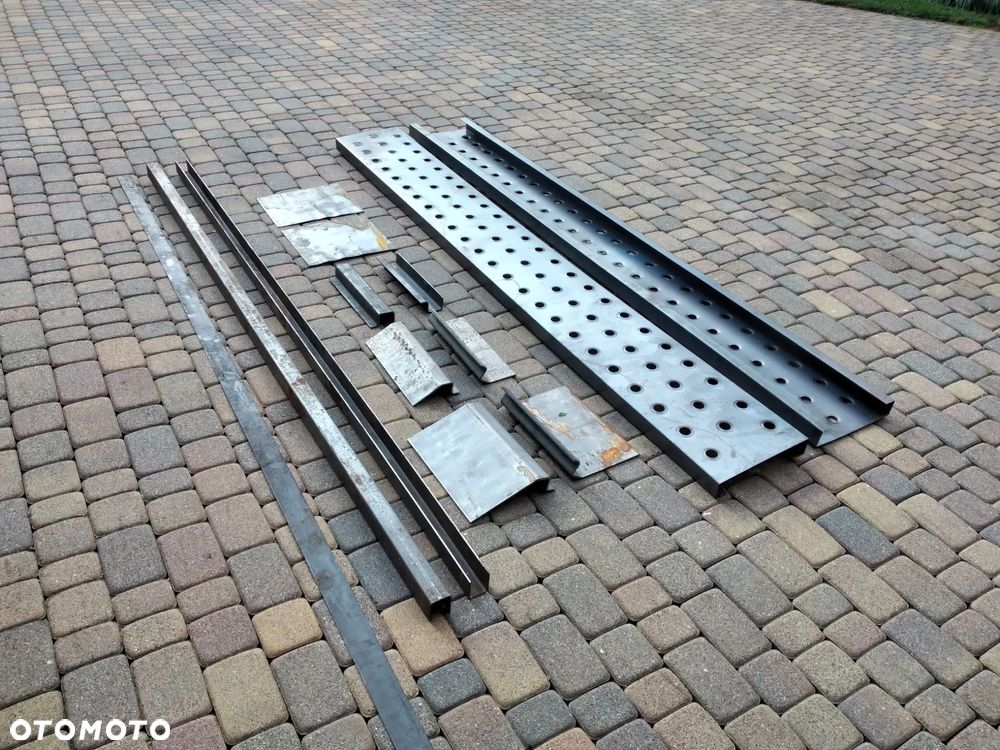 Trapy podjazdy najazdy stalowe zestaw do samodzielnego spawania