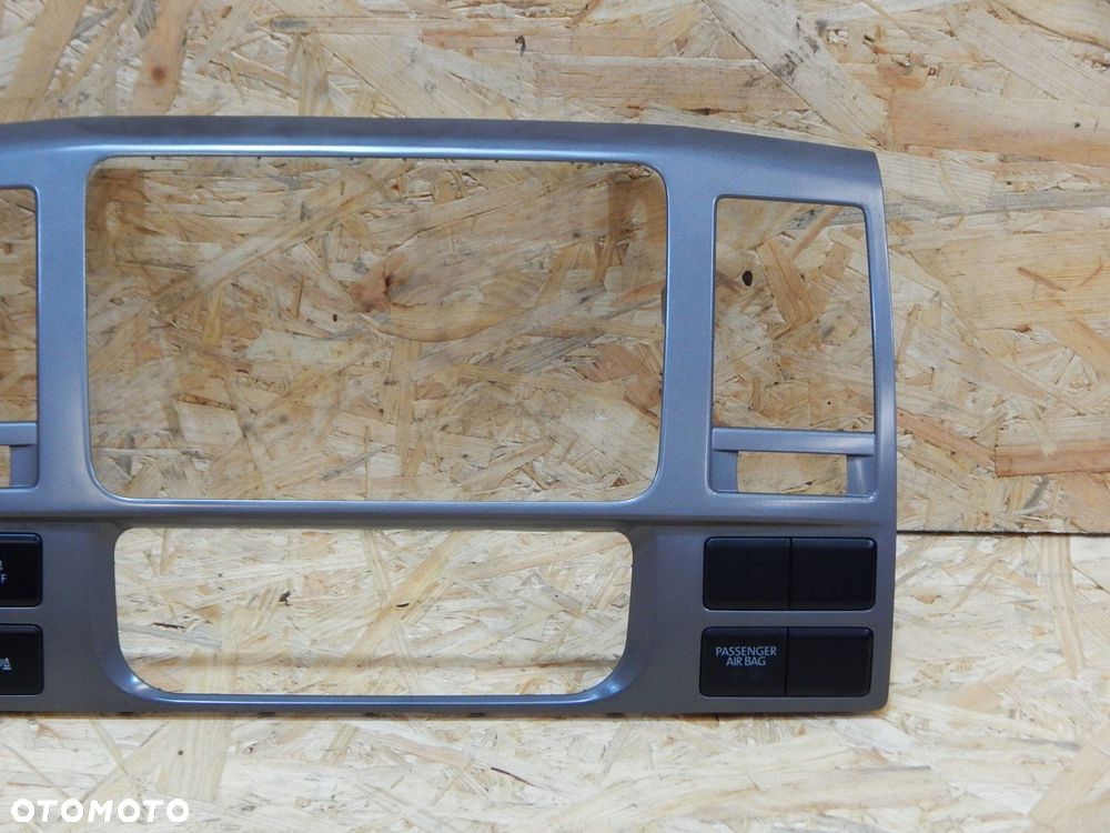 vw t5 lift t6 caravelle ramka osłona przycisk konsoli radia komplet - 3
