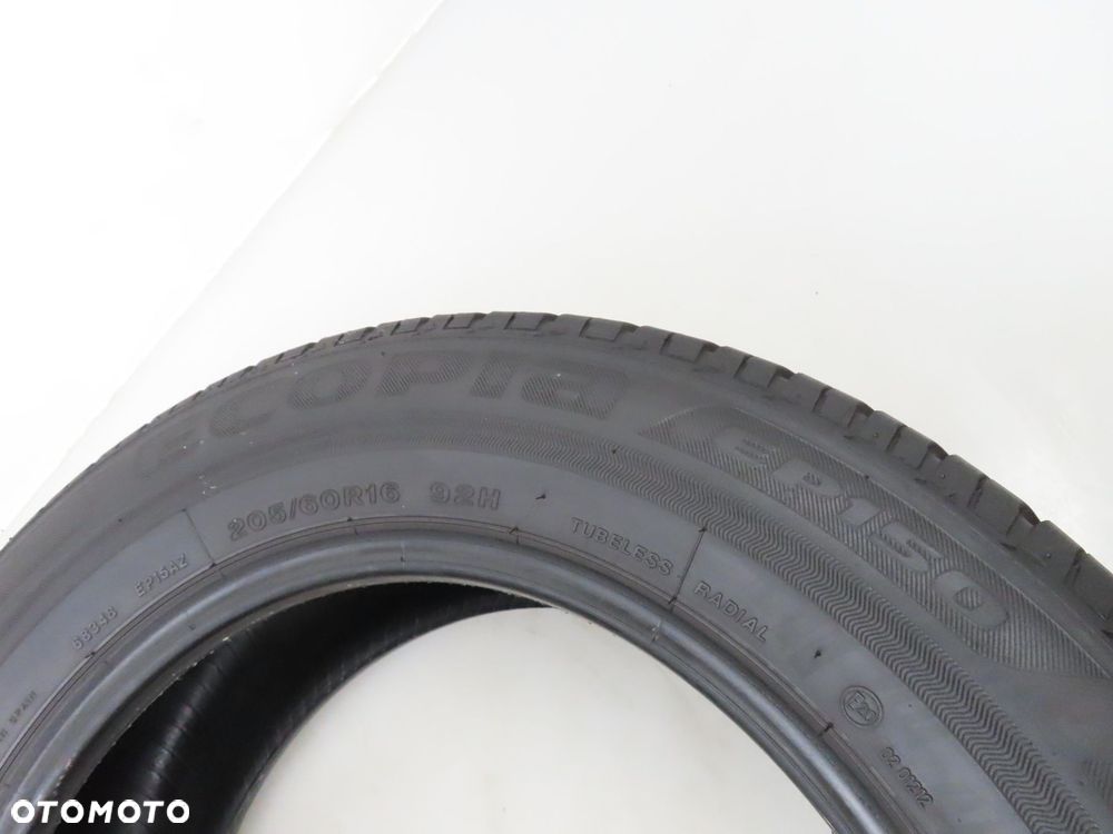 2x 205/60R16 OPONY LETNIE UŻYWANE Bridgestone Ecopia EP150 92H - 2