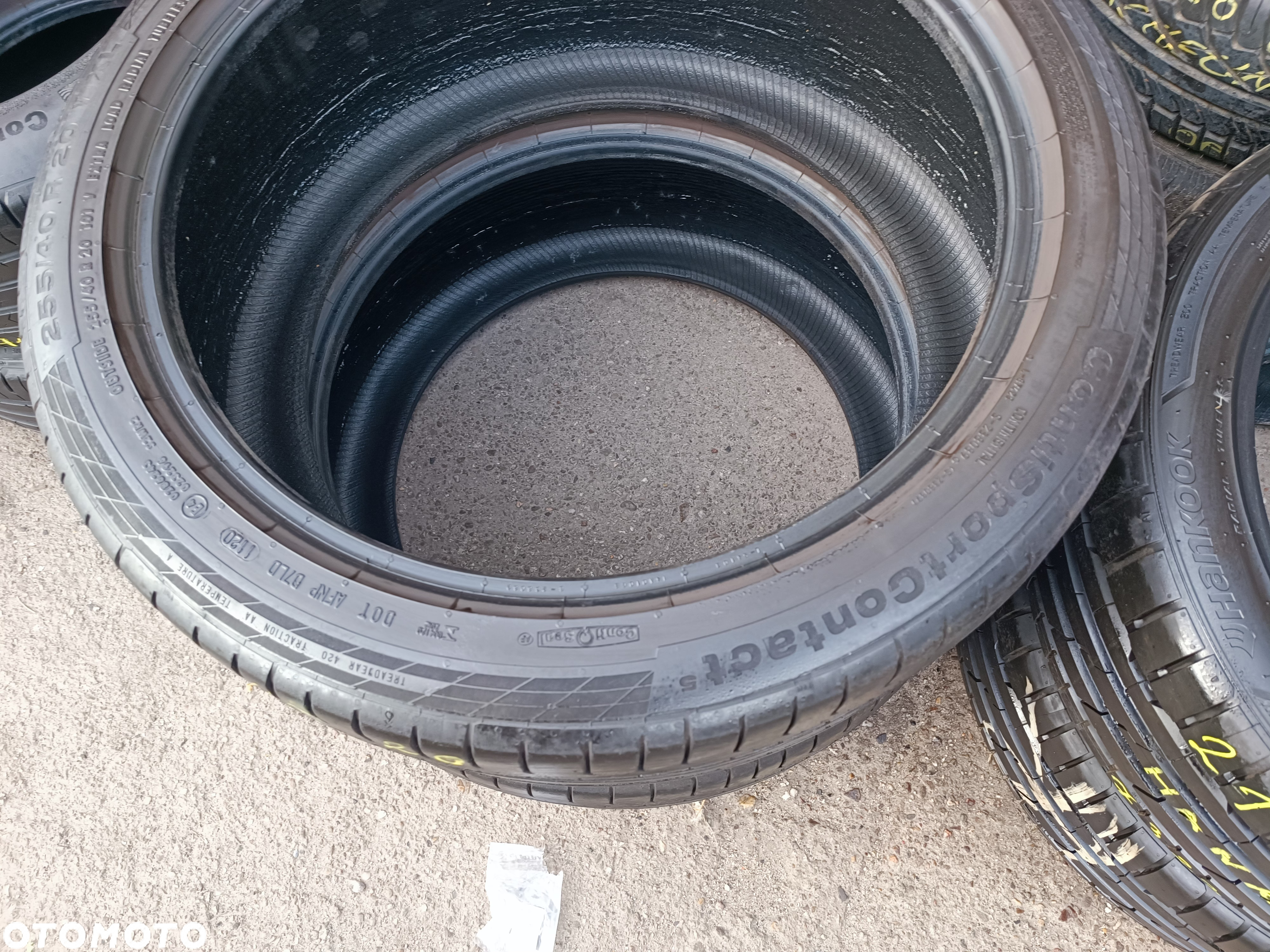 255/40R20 101V XL Opony Letnie Lato CONTINENTAL ContiSportContact 5 5mm Legnica ALU-RAD 255/40 - 5