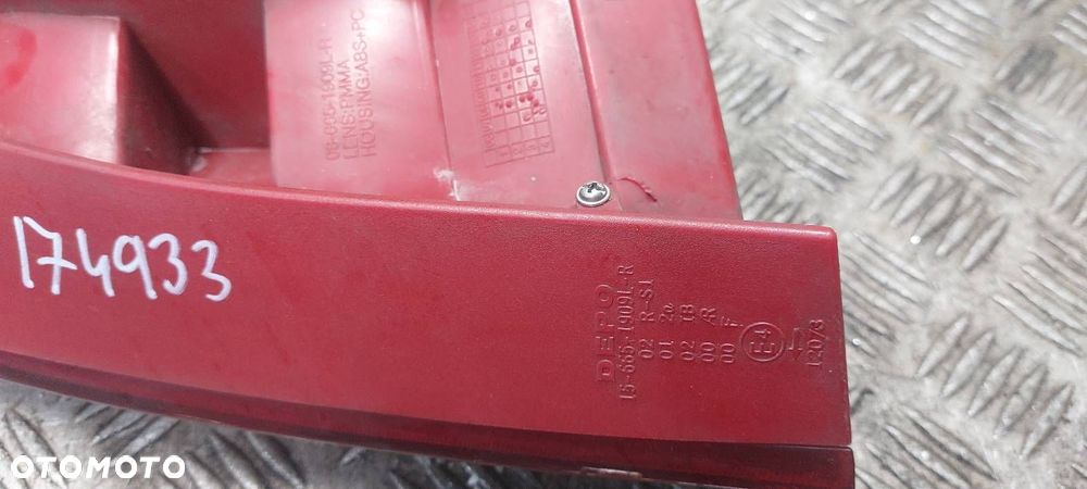 LAMPA LEWY TYŁ OCTAVIA II LIFTBACK + WKŁAD EUROPA DEPO - 3