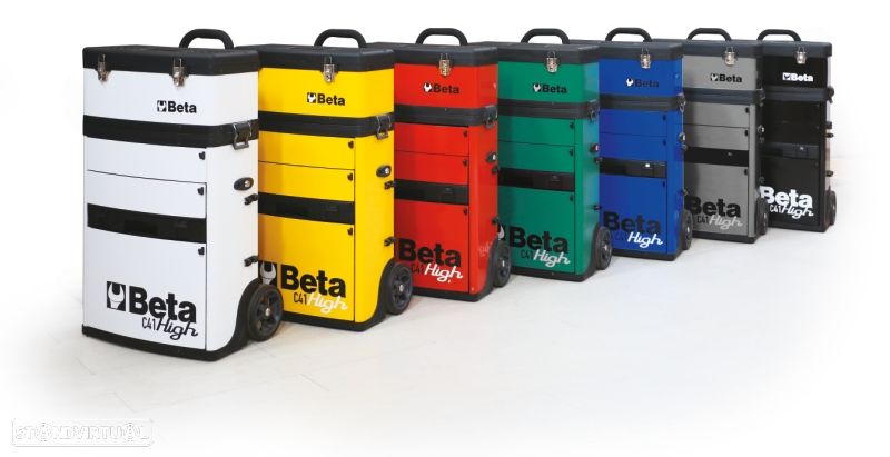 beta two module tool trolley ral9005 black 51200002 - 5