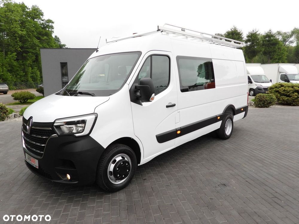Renault MASTER FURGON BRYGADÓWKA 6 MIEJSC TEMPOMAT LEDY BLIŹNIACZE KOŁA KLIMATYZACJA  165KM - 20