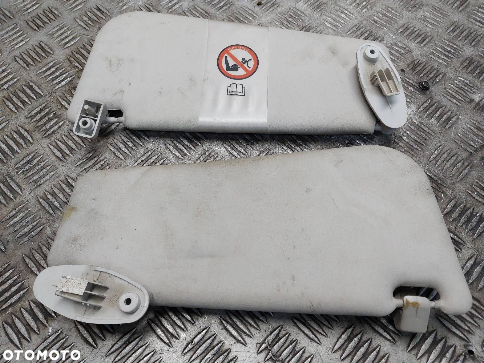 OSŁONA PRZECIWSŁONECZNA LEWA +  PRAWA FIAT PUNTO II LIFT - 2