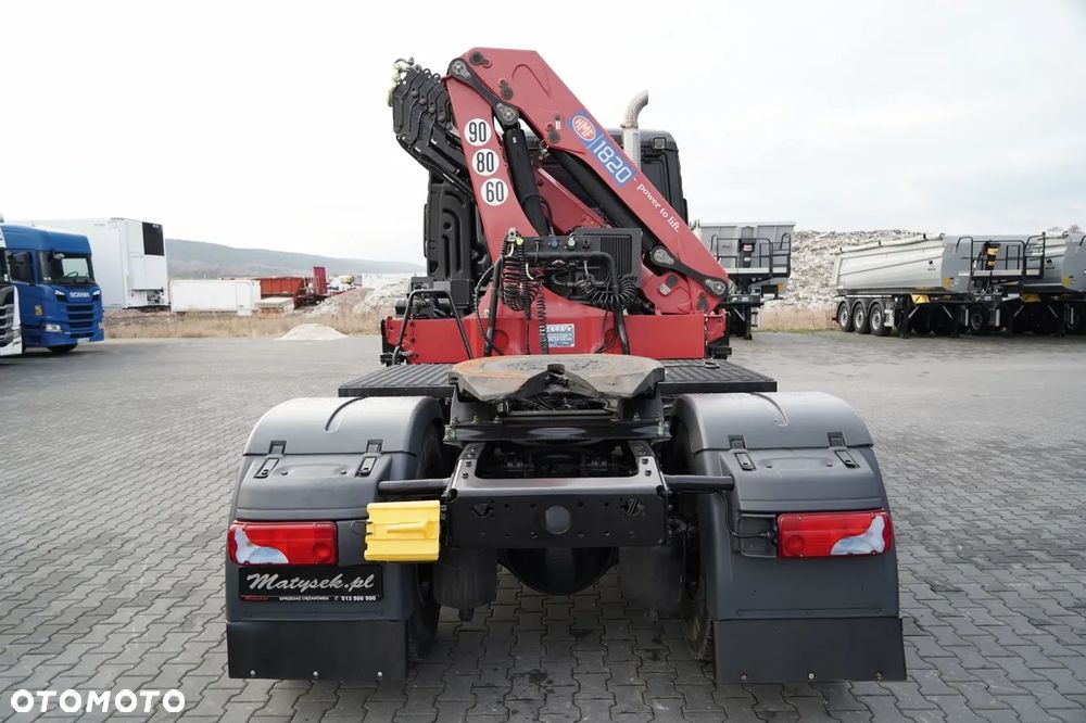 MAN TGS 18.480 / 4x2 / HDS HMF 1820 K6 / WYSIEG 17,2 m / MANUAL / STEROWANIE RADIOWE - 17