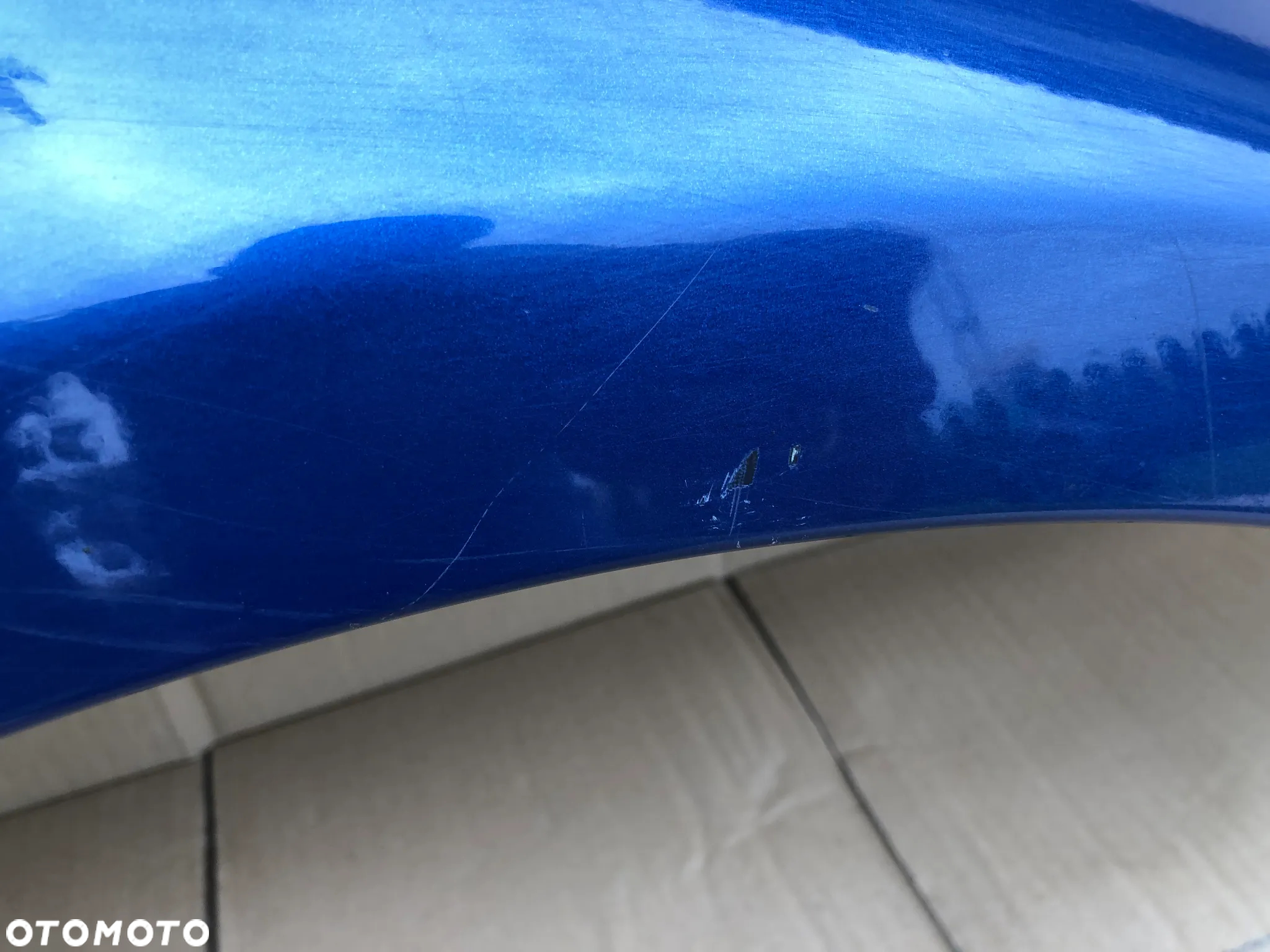 Błotnik prawy przód bmw e90 e91 lemans blau - 2