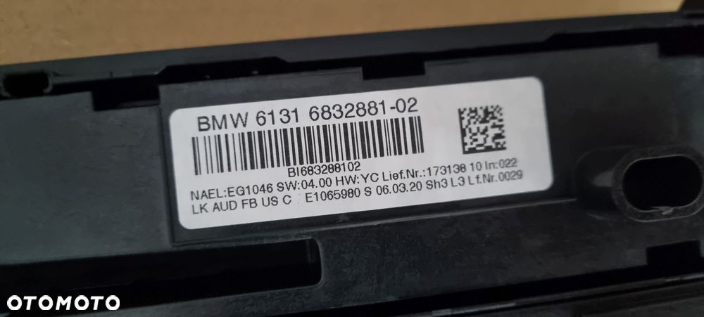 BMW M2 F87 LCI 2018- Panel klimatyzacji Radia Oryginał Demontaż - 9