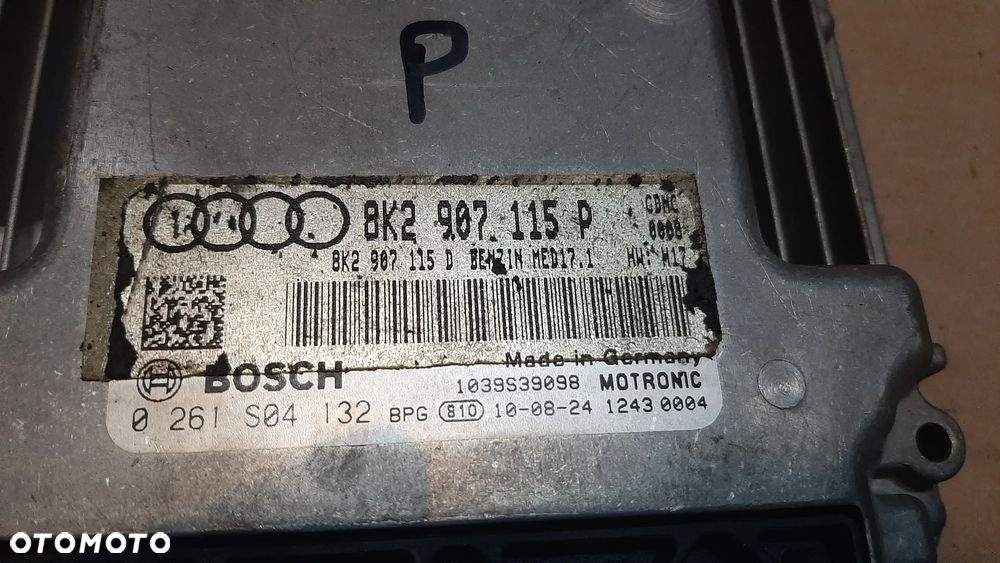 sterownik komputer Audi 8K2907115P 0261S04132 - 2
