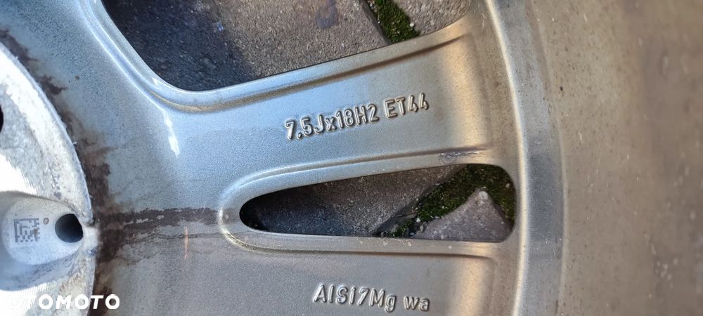 FELGI 5x112 7.5Jx18 CALI ET44 STOPNIOWANE 2x 2054012802 2x 85Jx18 CALI ET56 2054012902 MERCEDES W204 W205 I INNE KOMPLET 4 SZTUKI - 9