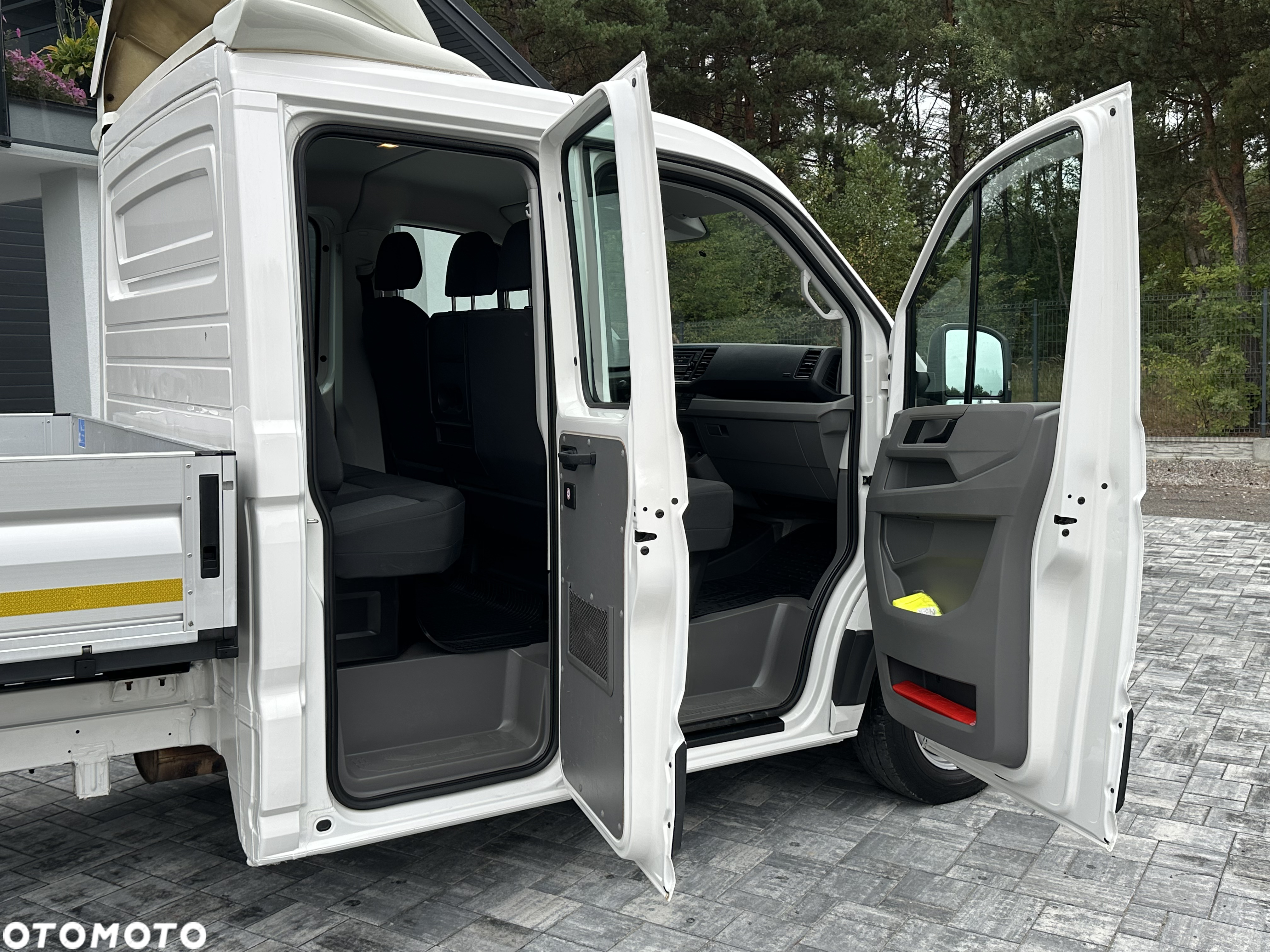 Volkswagen Crafter DOKA 7 osób / Skrzynia 3.5m / Gwarancja producenta do 07.2026 lub 200.000km / Salon PL / Serwisowany tylko w ASO VW / Pełna dokumentacja / 1 właściciel / FV23% - 24