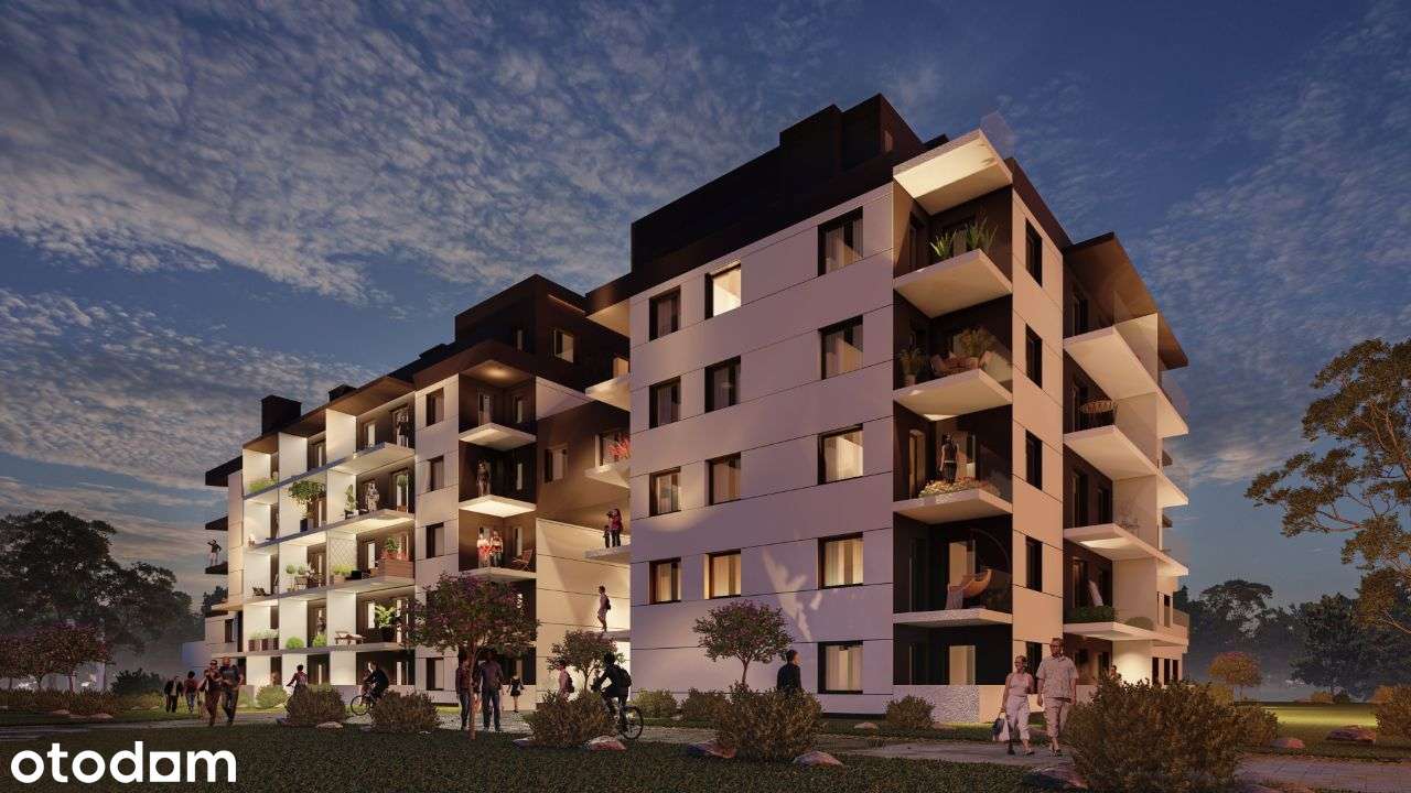 Zielone Tarasy Botanik - inwestycyjne mieszkanie blisko Centrum