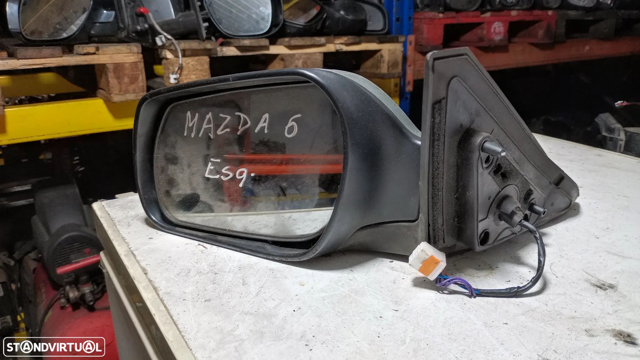 Retrovisor Mazda 6 Esquerda - 1