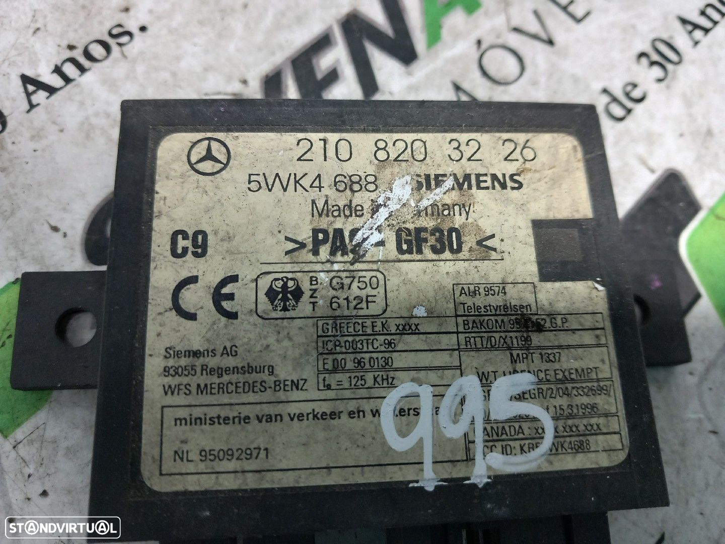 Módulo Eletrónico Mercedes-Benz E-Class (W210) - 3