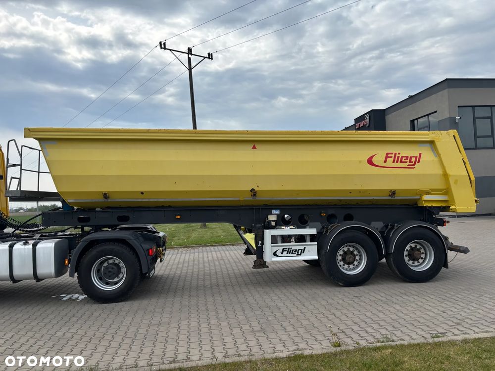 Fliegl ZHKS 2 osie (Taka jak Meiller, Carnehl, Schmitz, Schwarzmuller) wywrotka stalowa - 1